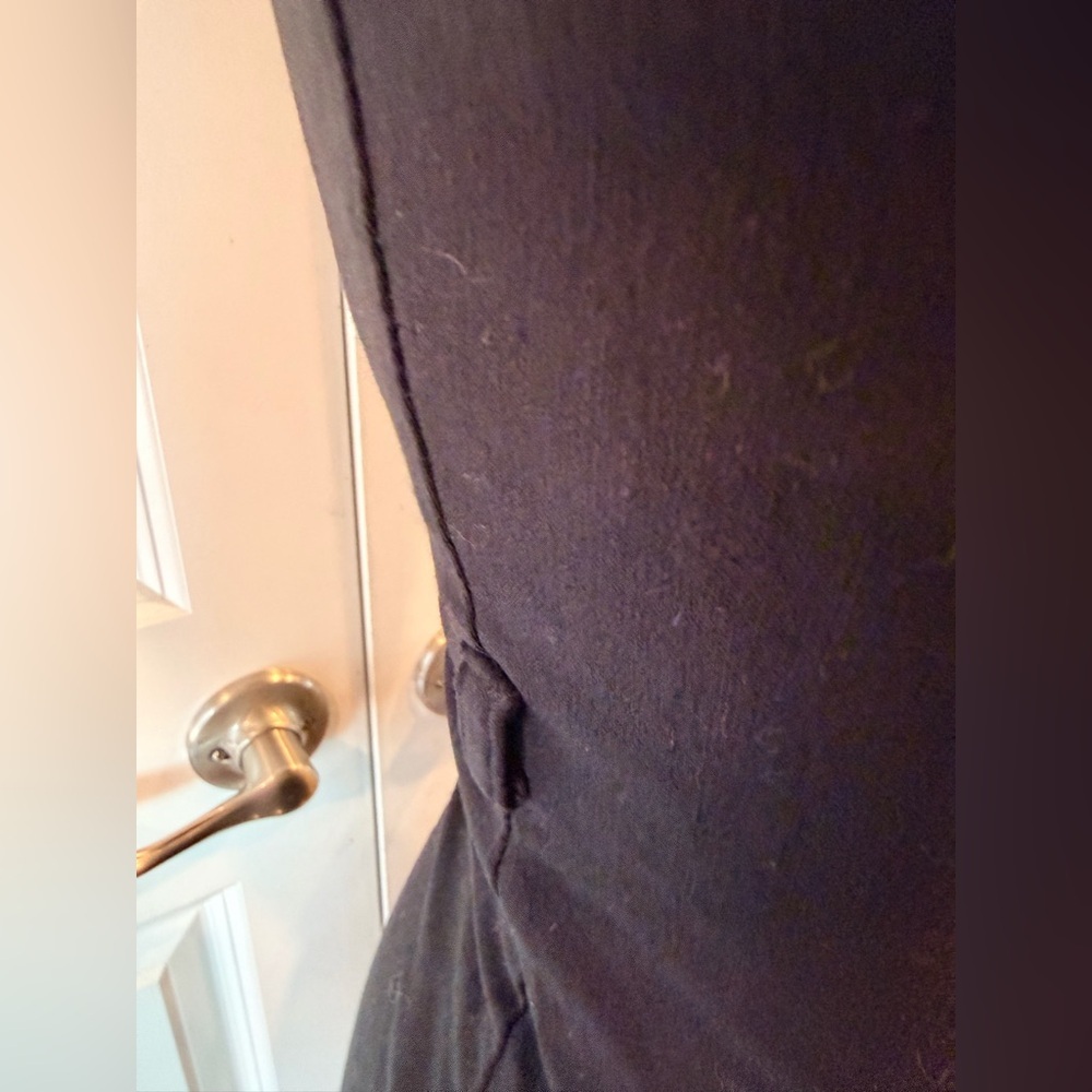Black Bodycon Mini Dress Size 4 Sleeveless Little Black Dress - Picture 6 of 9